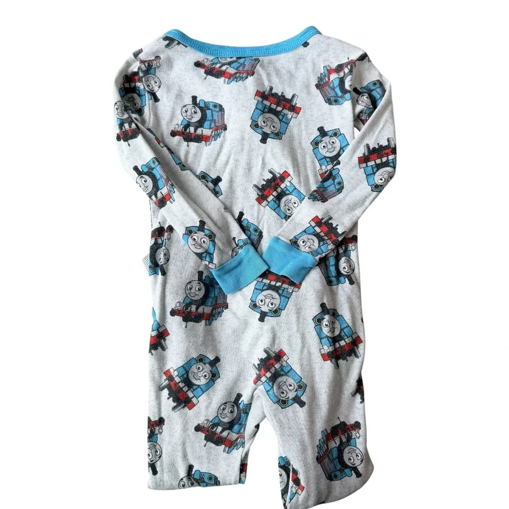 Carter's Toddler Thomas & Friends 2T Footie Pajamas Snug Fit Cotton Train PJs